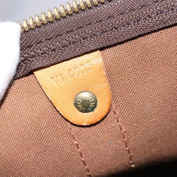 LOUIS VUITTON Monogram Keepall Bandouliere 60 Boston Bag M41412 LV Auth BD227 - Picture 10 of 16